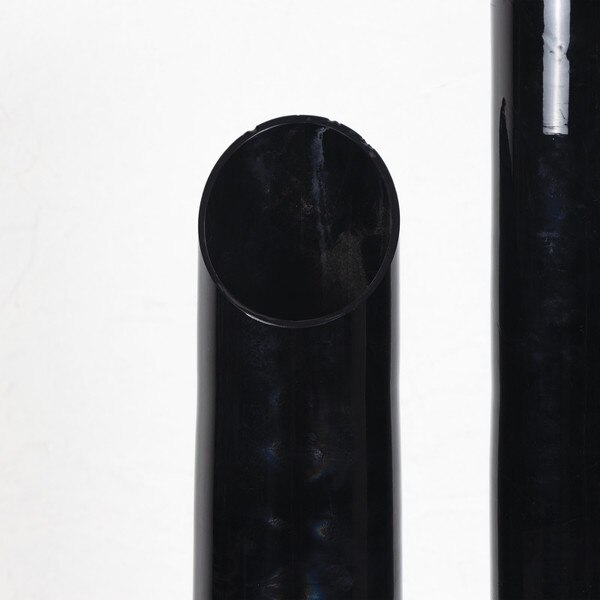 Black Glass Vase Set